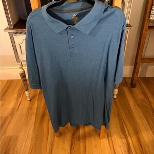 Rugged trails  Teal Polo Shirt for Men XL great condition